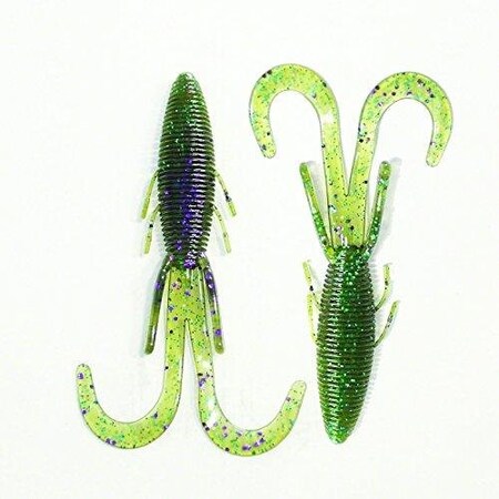 Missile Baits Baby D Stroyer Creature Bait, 5, Candy Grass MBBDS5-CNGR